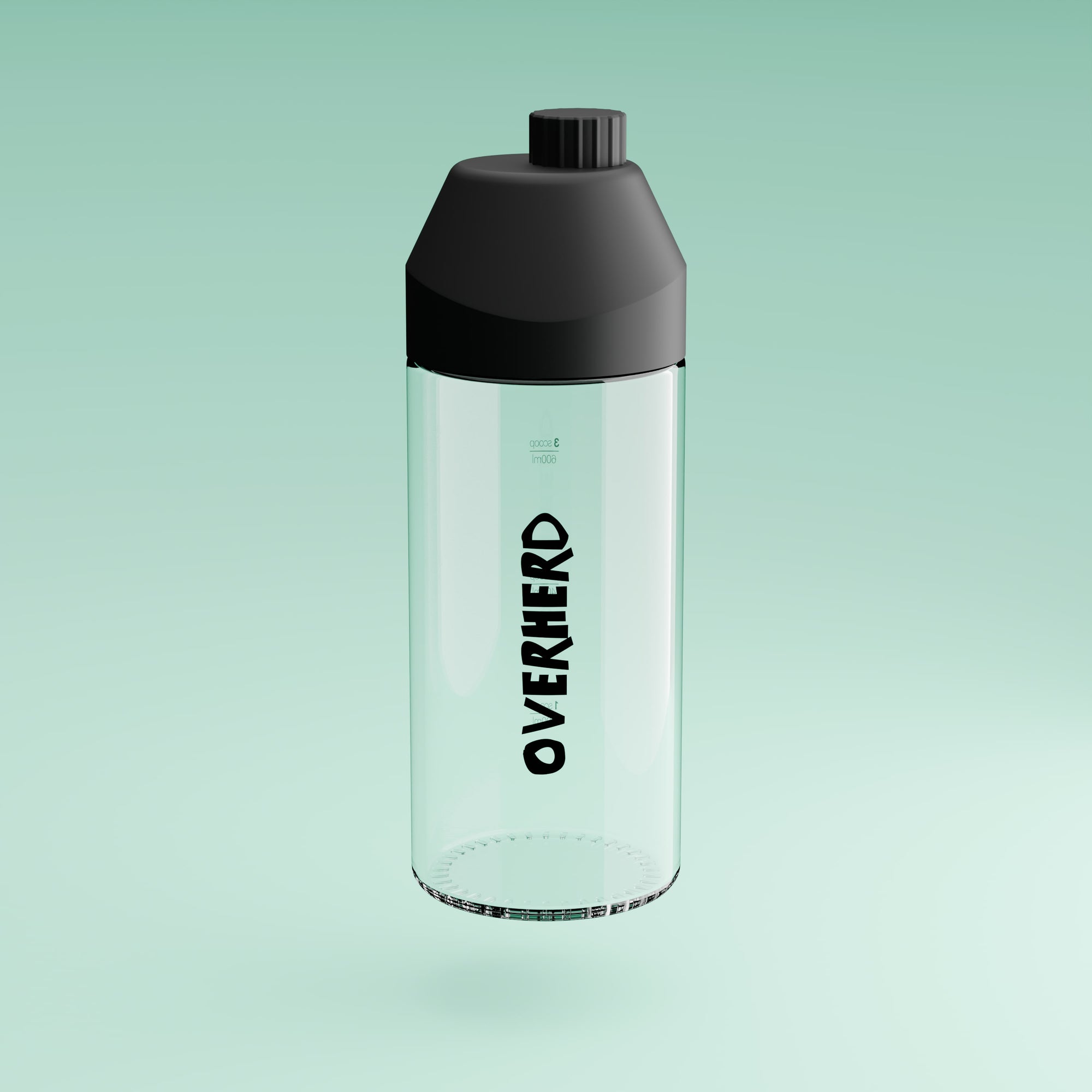 Overherd Glass Bottle