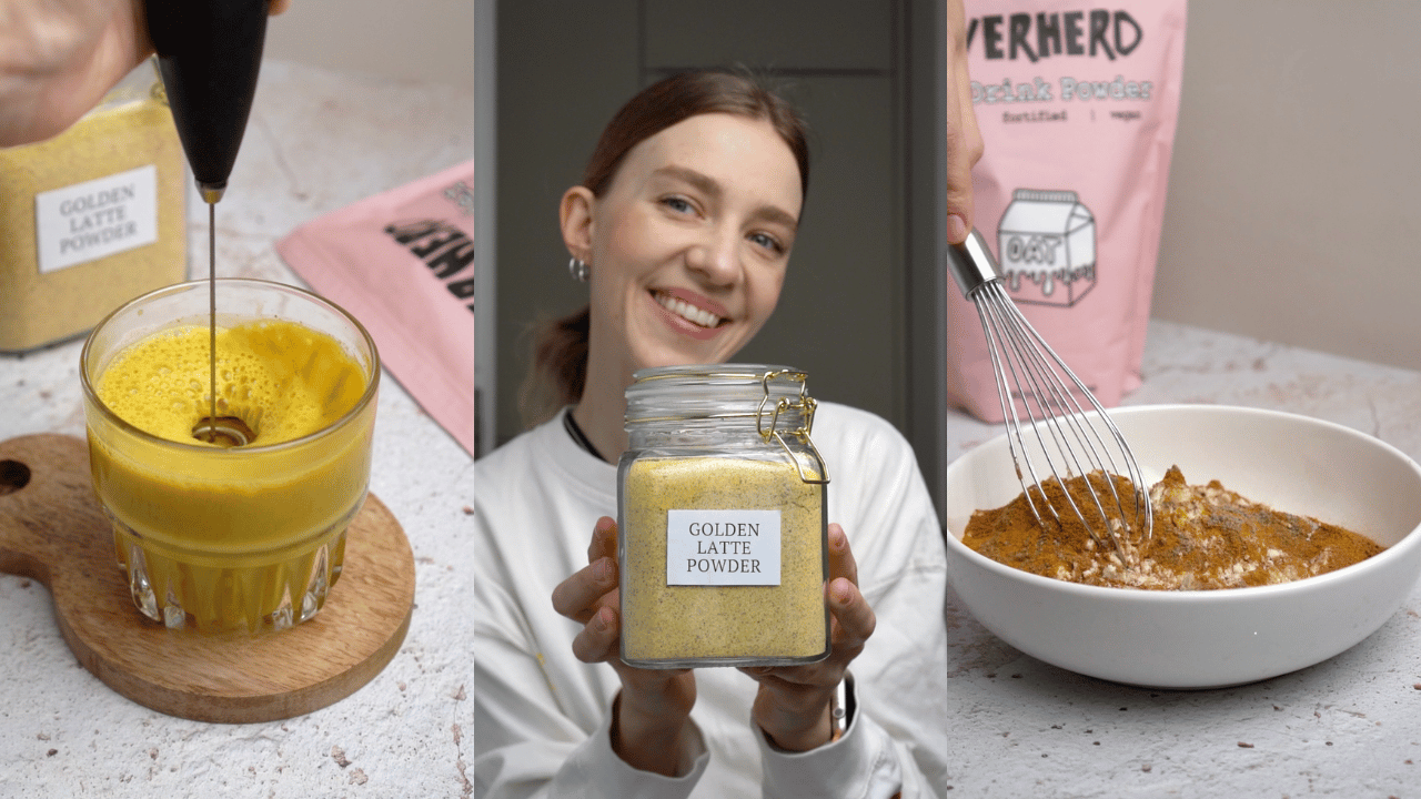 Golden Turmeric Latte Recipe With Oat Milk