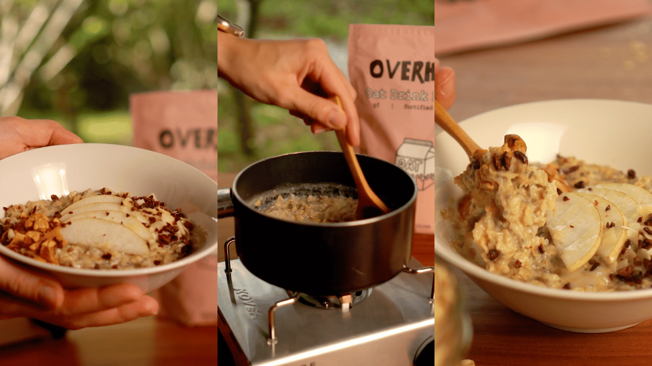 Creamy Oat Milk Porridge Recipe