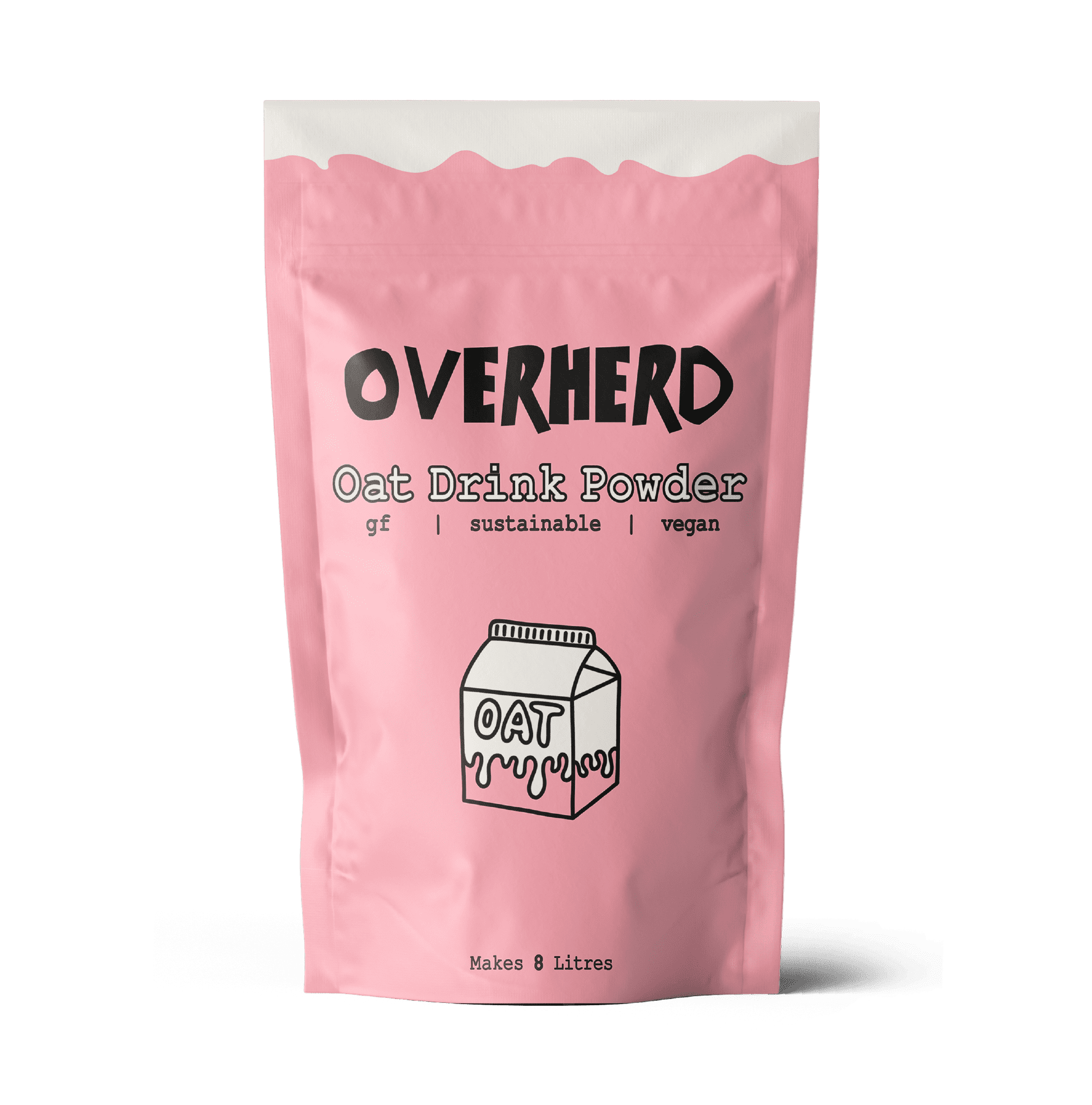 Powdered oat milk